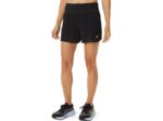 Pantalón corto ventilado 2 en 1 Asics rendimiento negro para mujer