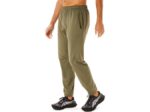 pantalones de hombre Asics de punto cepillado verde manto cómodos y modernos - Image 3