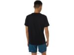 playera Asics estampado zapatos rendimiento negro estilo urbano - Image 2