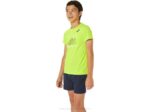 Playera Asics Peligro Verde Gráfico Tenis Niños - Image 3