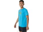 playera corta estampada zapatos Asicsagua digital azul - Image 3