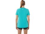rayas de mujer Asics cuello en v cristal marino moda femenina - Image 2