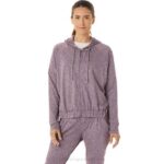 Sudadera Asics Capucha Cremallera Suave Brezo Profundo Marte