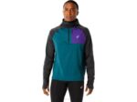 Sudadera Asics Hombre Invierno Capucha Pino Jaspeado Negro