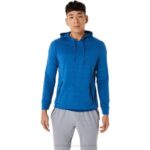Sudadera Asics Hombre Tecnología Capucha Lago Brezo