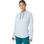Sudadera Asics Mujer Tecnología Cielo Suave Tinte Espacial