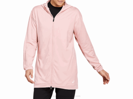 Sudadera Asics Polar Thermopolis con Capucha Jengibre Durazno
