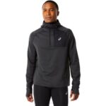 Sudadera Asics Rendimiento Hombre Invierno Negra Brezo