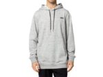 Sudadera con capucha Asics felpa francesa hombre gris piamonte estilo moderno