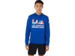 Sudadera con Capucha Asics Hombre Color Lam Estilo Deportivo