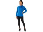 Sudadera con Capucha Asics Mujer Lago Tinte Espacial Azul Claro - Image 4