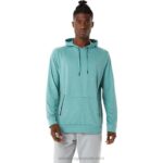 Sudadera con capucha Asics para hombre brezo sabio tecnología avanzada