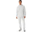 Sudadera con capucha Asics polar gris claro para hombre estilo casual - Image 5