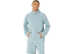 Sudadera con capucha Asics polar ligero acero para hombre