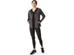 Sudadera Técnica con Capucha Asics Gris Oscuro para Mujer - Image 4