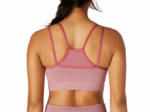 Sujetador Asics Reversible Sin Costuras Rosa Ahumado Mujer - Image 3