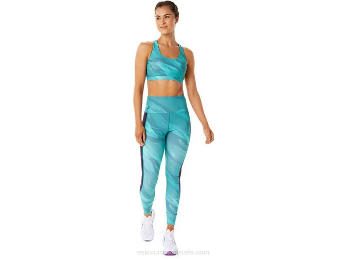 Sujetador Gráfico de Entrenamiento Mujer Asics Pino Brumoso Cómodo y Estiloso - Image 4
