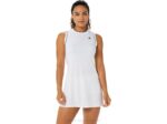 Vestido Asics mujer blanco brillante estilo moderno