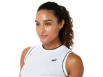Vestido Asics mujer blanco brillante estilo moderno - Image 4